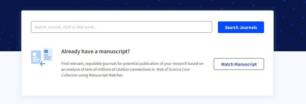 Check Web of Science Journals Indexing